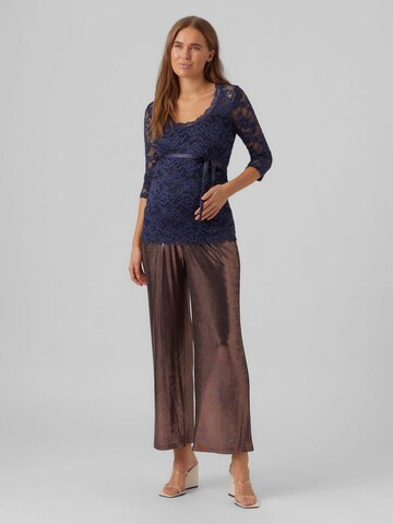 MAMALICIOUS Blouse in Blauw