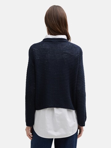 Pull-over TOM TAILOR DENIM en bleu