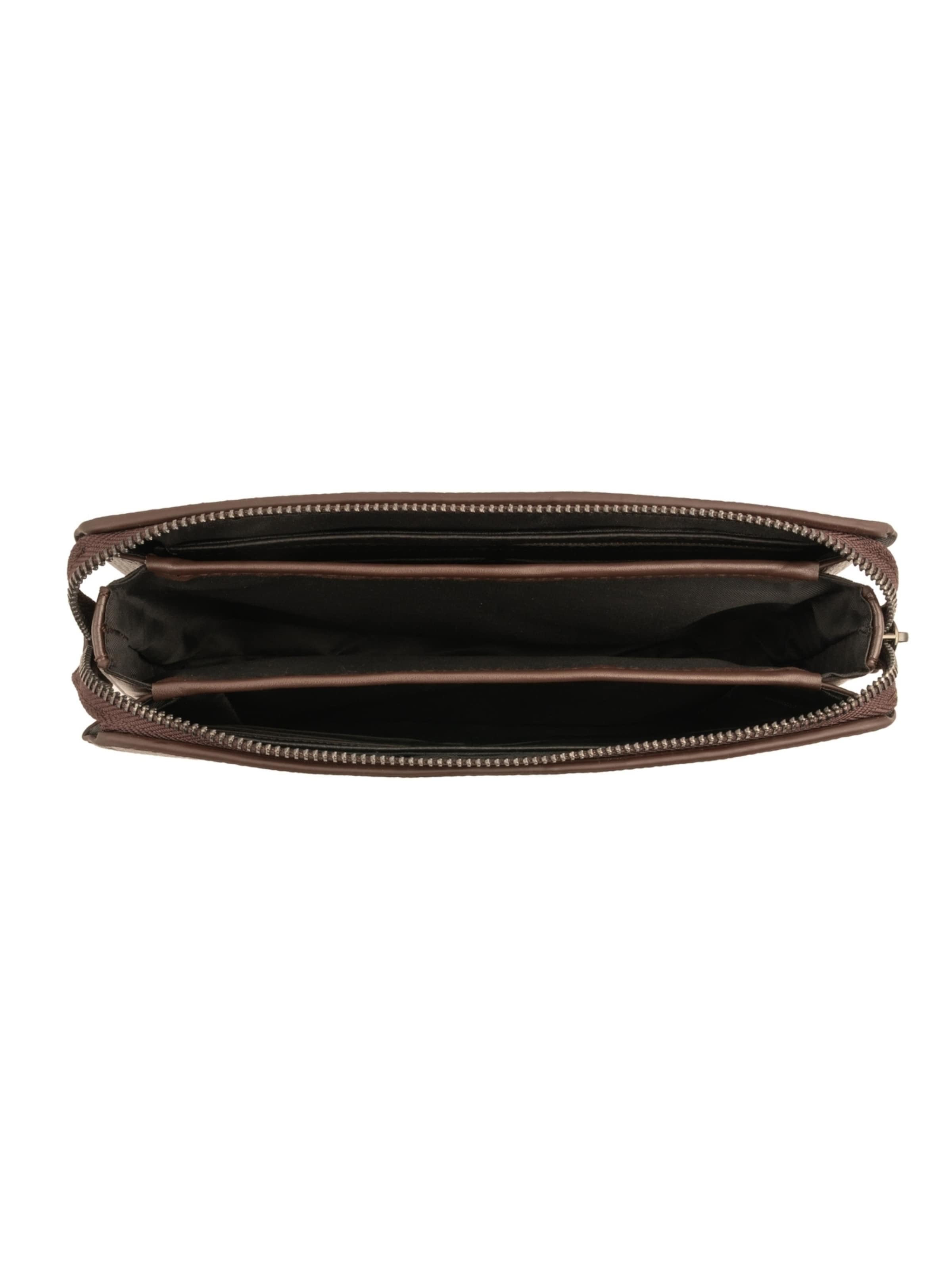 Pochette 'Compact' di Moneyhold in marrone