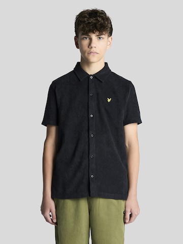 Lyle & Scott Regular fit Button up shirt in Blue: front