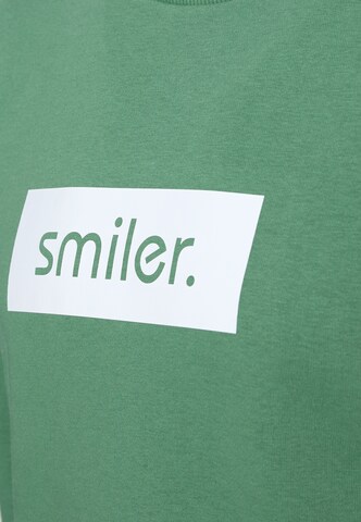 Pull-over 'Cuddle' smiler. en vert