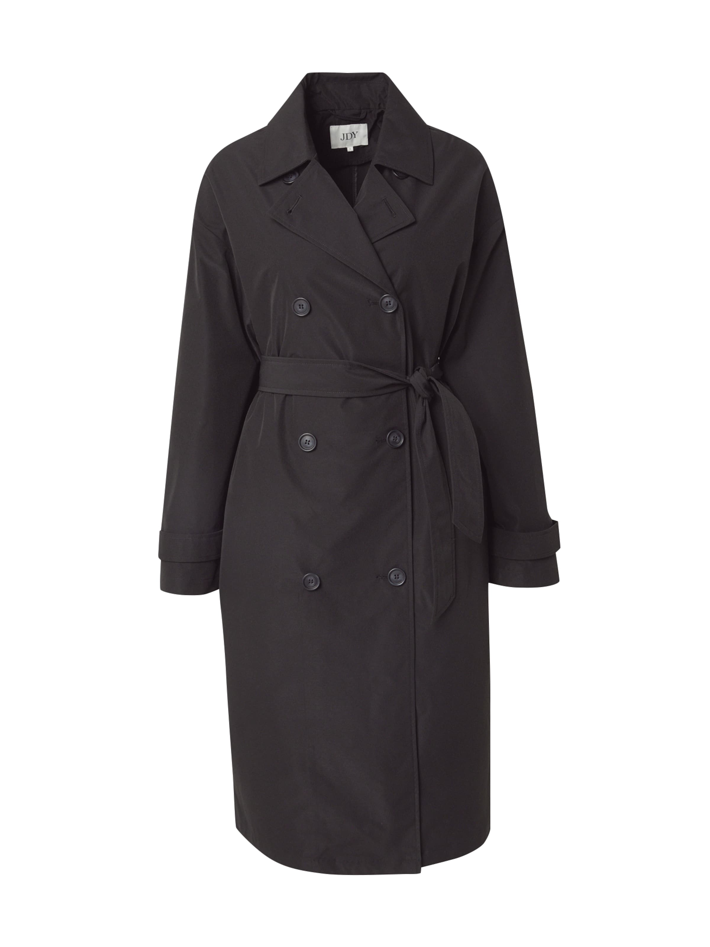 JDY Ανοιξιάτικο και φθινοπωρινό παλτό 'JDYCAMILLA' σε μαύρο: μπροστά