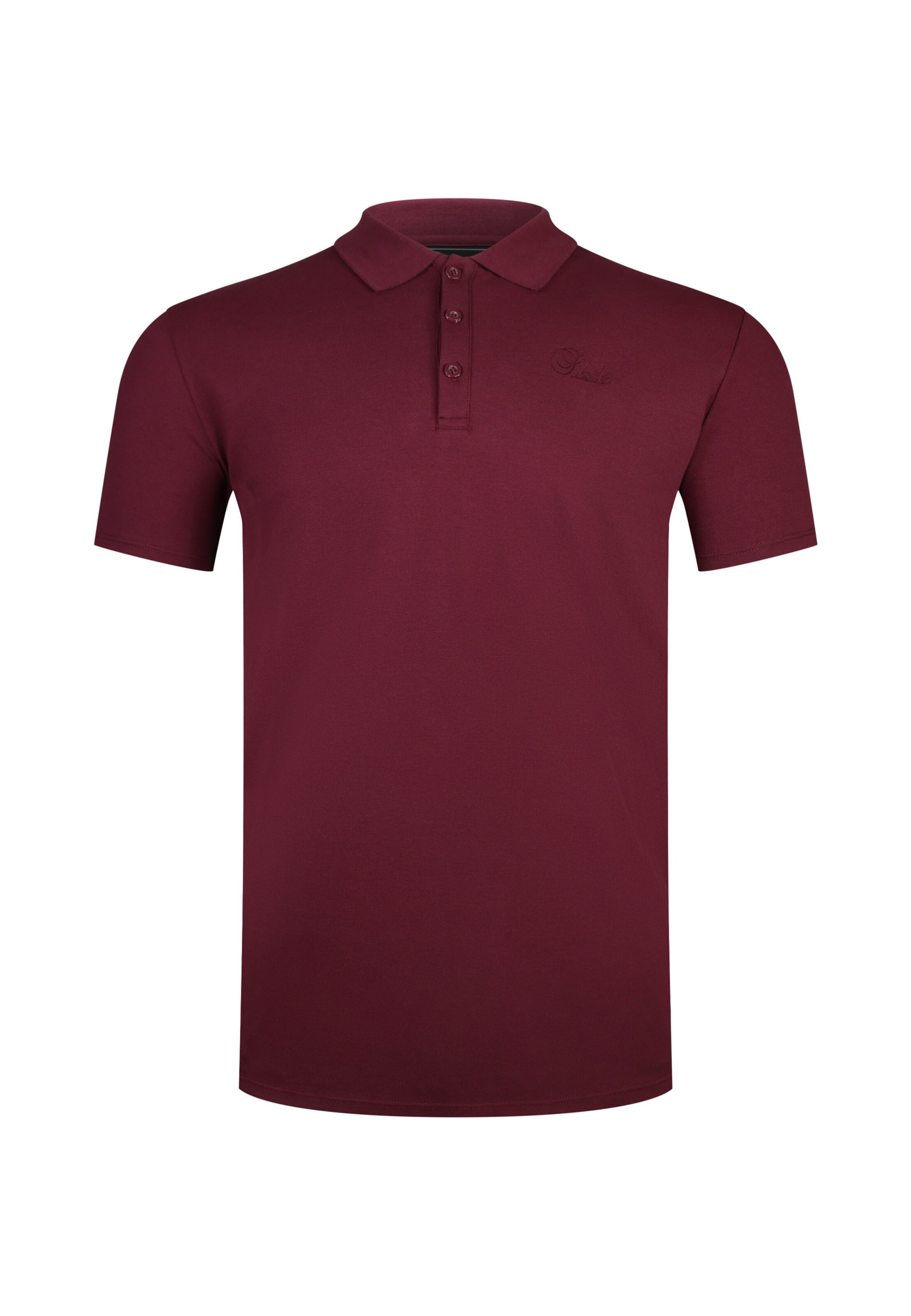 SikSilk Shirt in Red: front