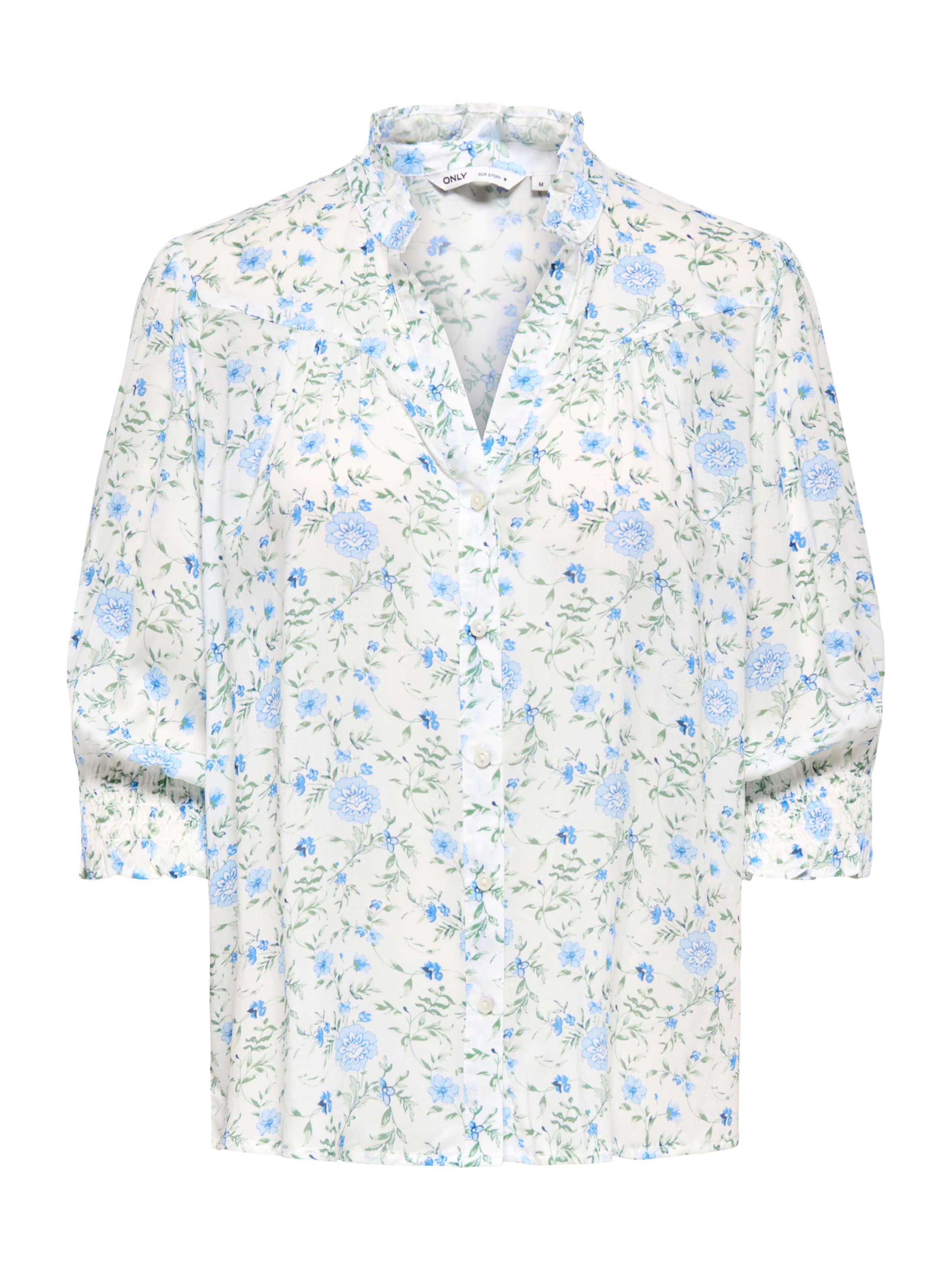ONLY - Blusa 'ONLRAYA' en blanco: frente