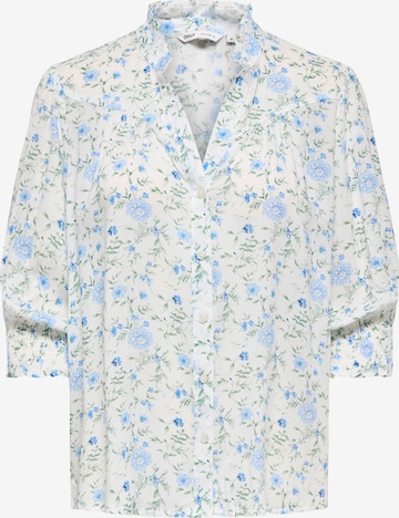 ONLY - Blusa 'ONLRAYA' en blanco: frente