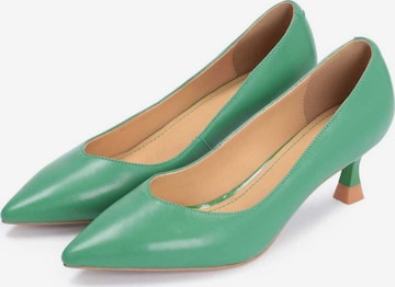 Kazar Studio - Zapatos con plataforma en verde