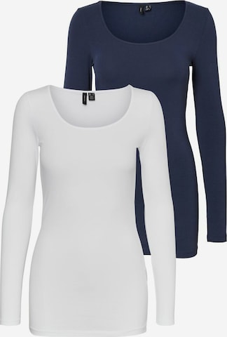 VERO MODA Shirt in Blauw: voorkant