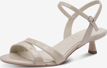 Tamaris Sandaler med rem i beige: forside