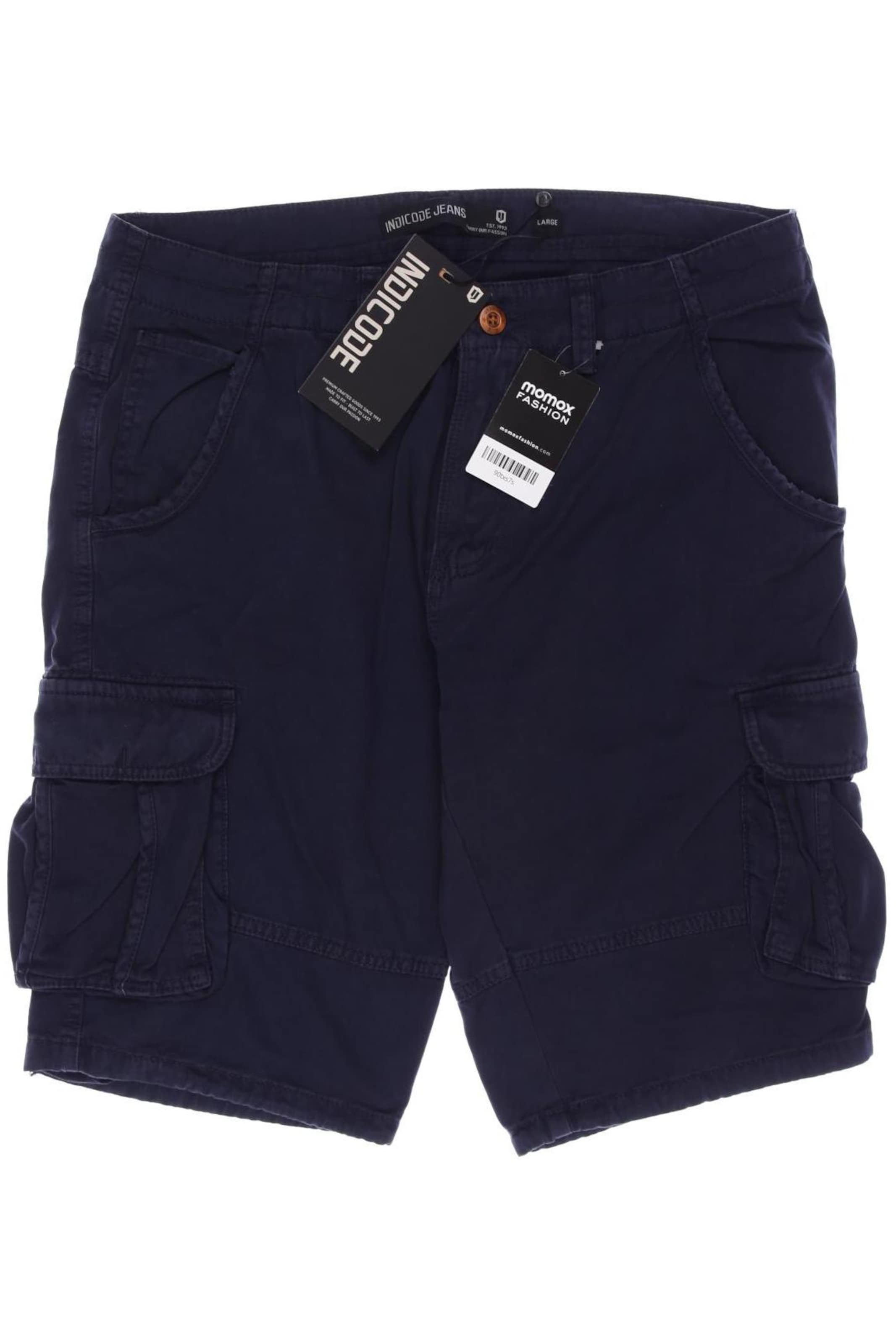 INDICODE JEANS Shorts 34 in Blau: Vorderseite