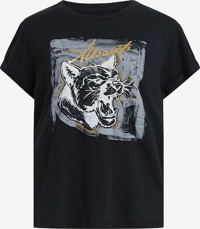 Tricou 'PANTHERE ANNA' AllSaints pe auriu / gri / negru / alb, Vizualizare produs
