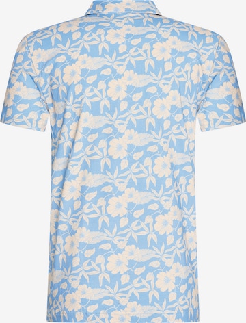 4funkyflavours - Camiseta 'Parachute' en azul
