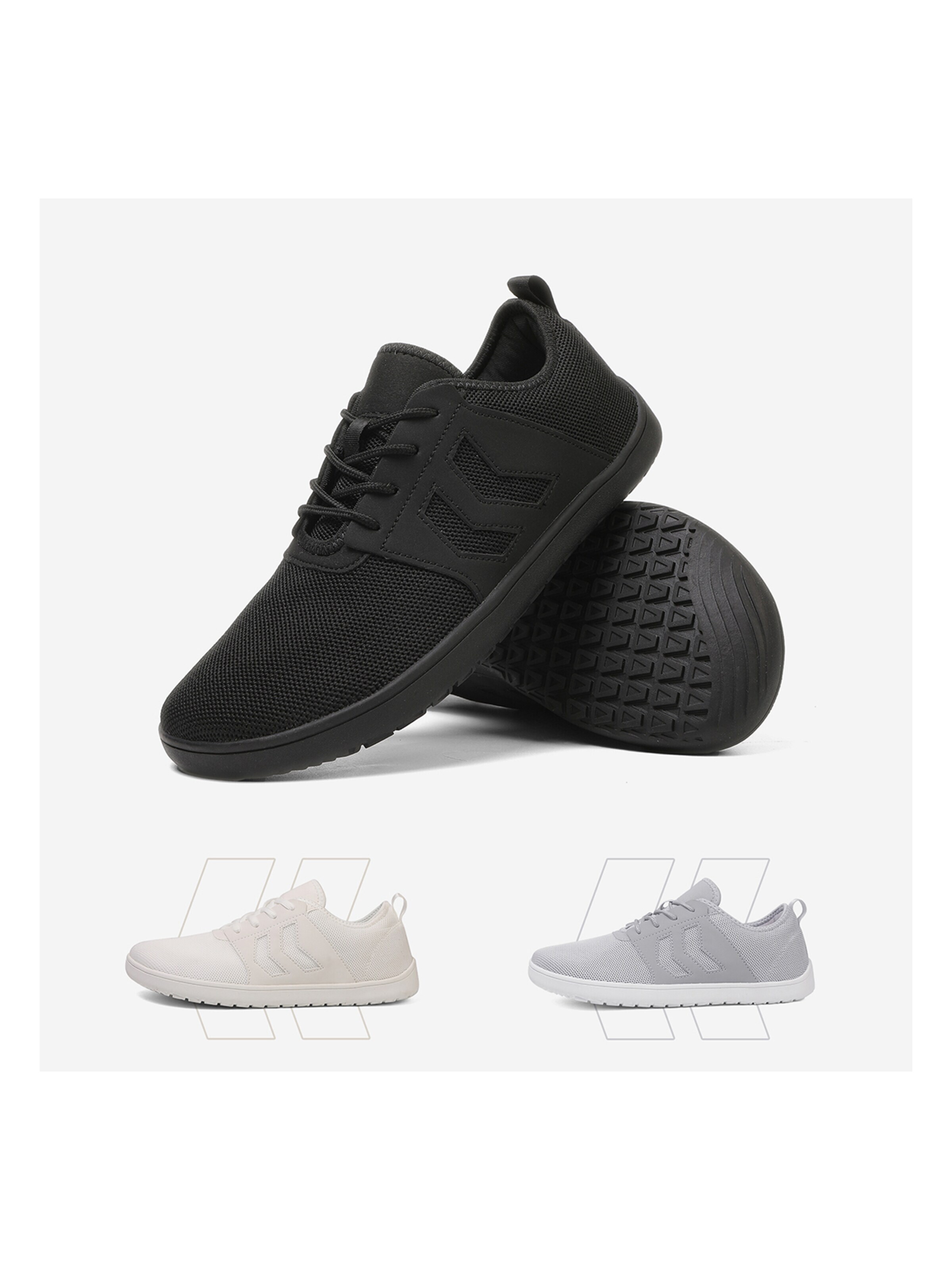 DOTALES Sneaker low 'DOTALES - EasyStep Barfußschuhe'‌‌‌‌‌ in Schwarz: Vorderseite