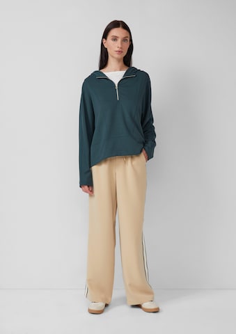 Wide Leg Pantalon s.Oliver en beige : devant