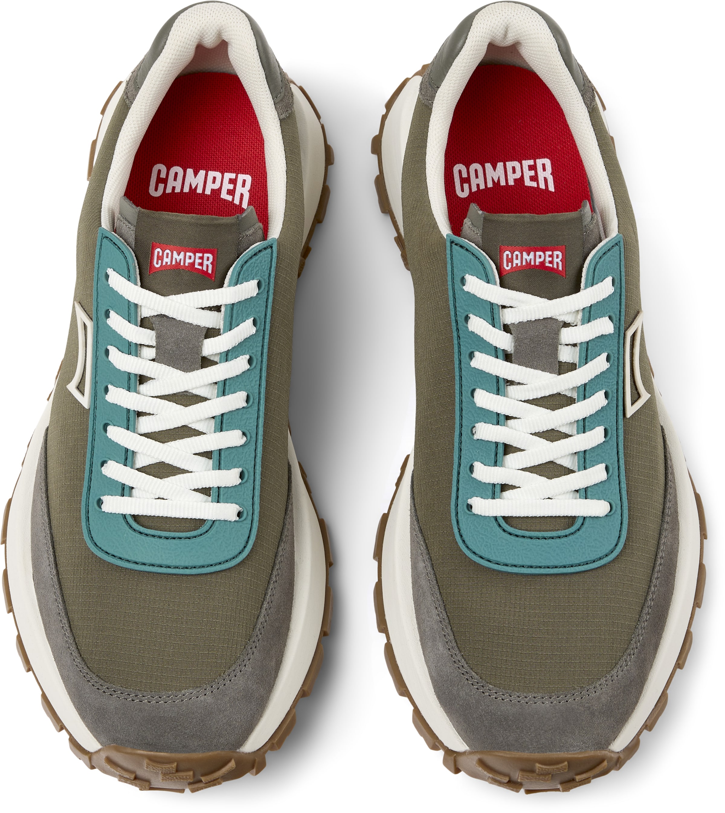 CAMPER Sneakers laag 'Drift Trail' in Groen