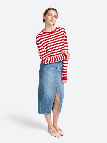 Pull-over Rich & Royal en rouge