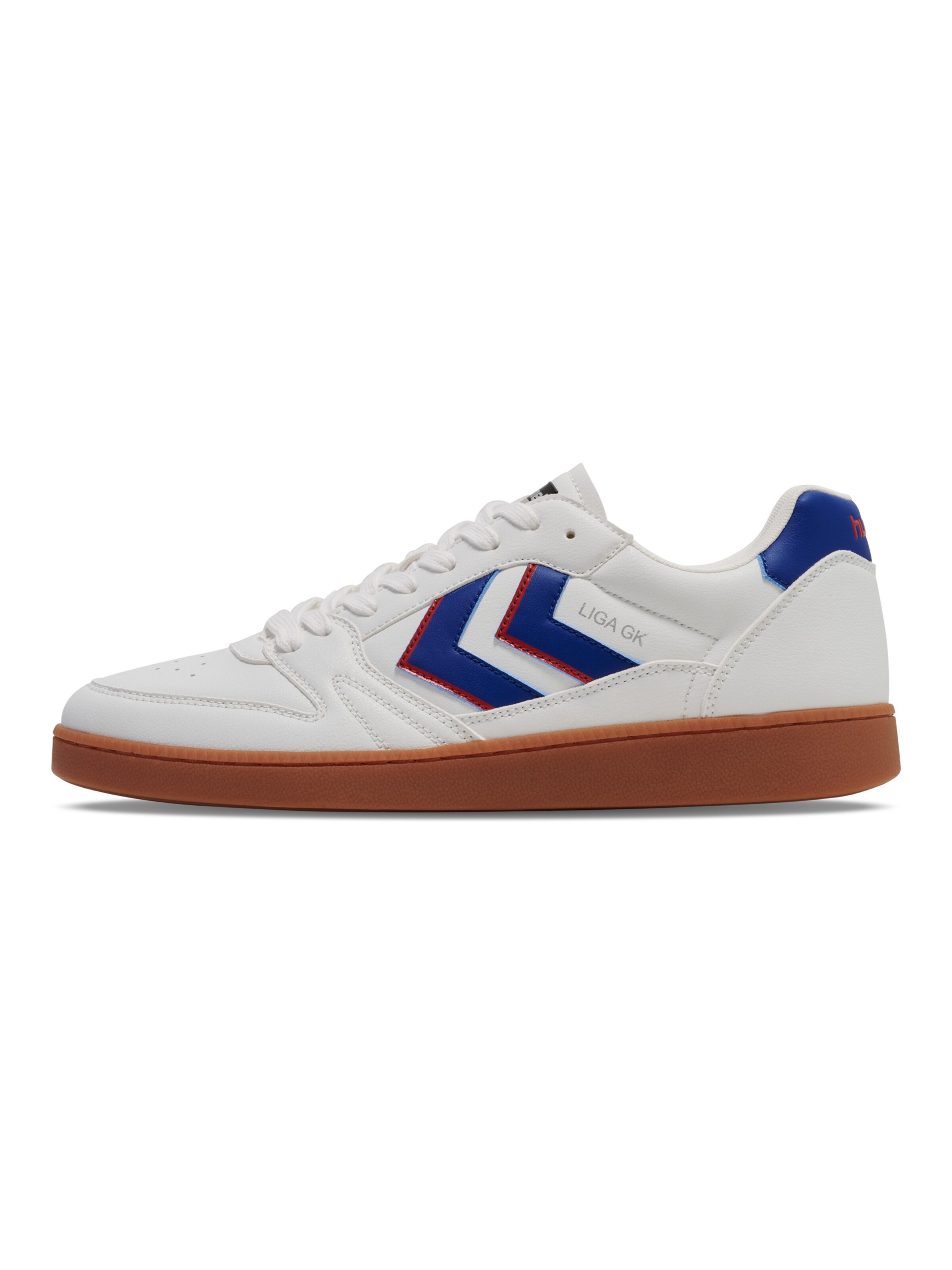 Chaussure de sport 'Liga' Hummel en blanc : devant