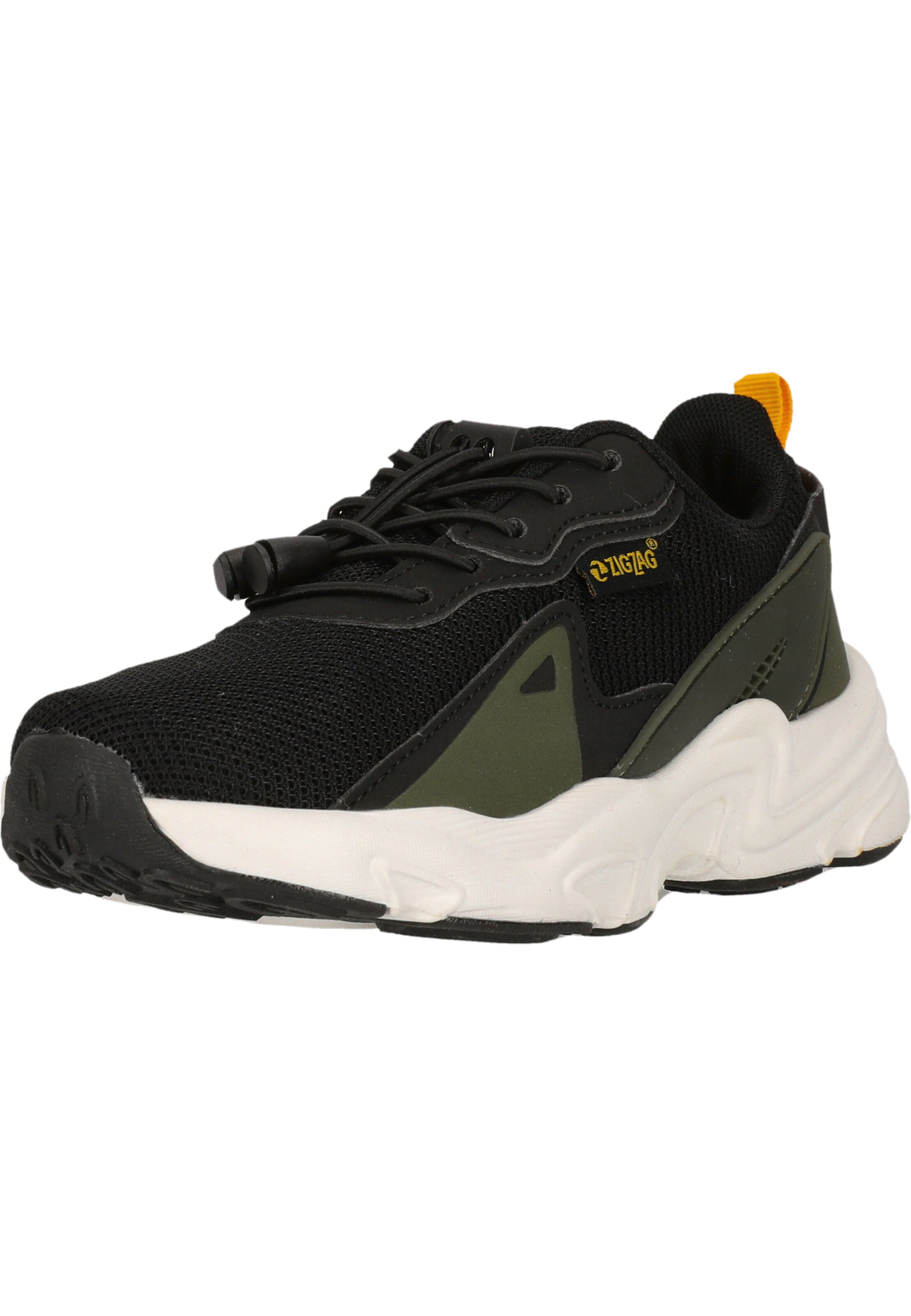 ZigZag Sneaker 'Bavar' in Grün: Vorderseite