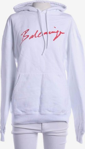Balenciaga Sweatshirt & Zip-Up Hoodie in XS in White: front