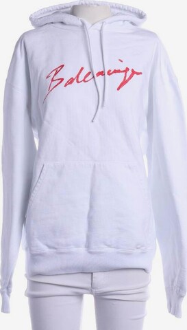 Balenciaga Sweatshirt / Sweatjacke XS in Weiß: predná strana