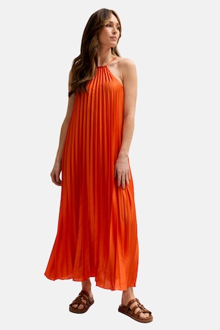 lily and lionel Kleid 'Philomena' in Orange: Vorderseite