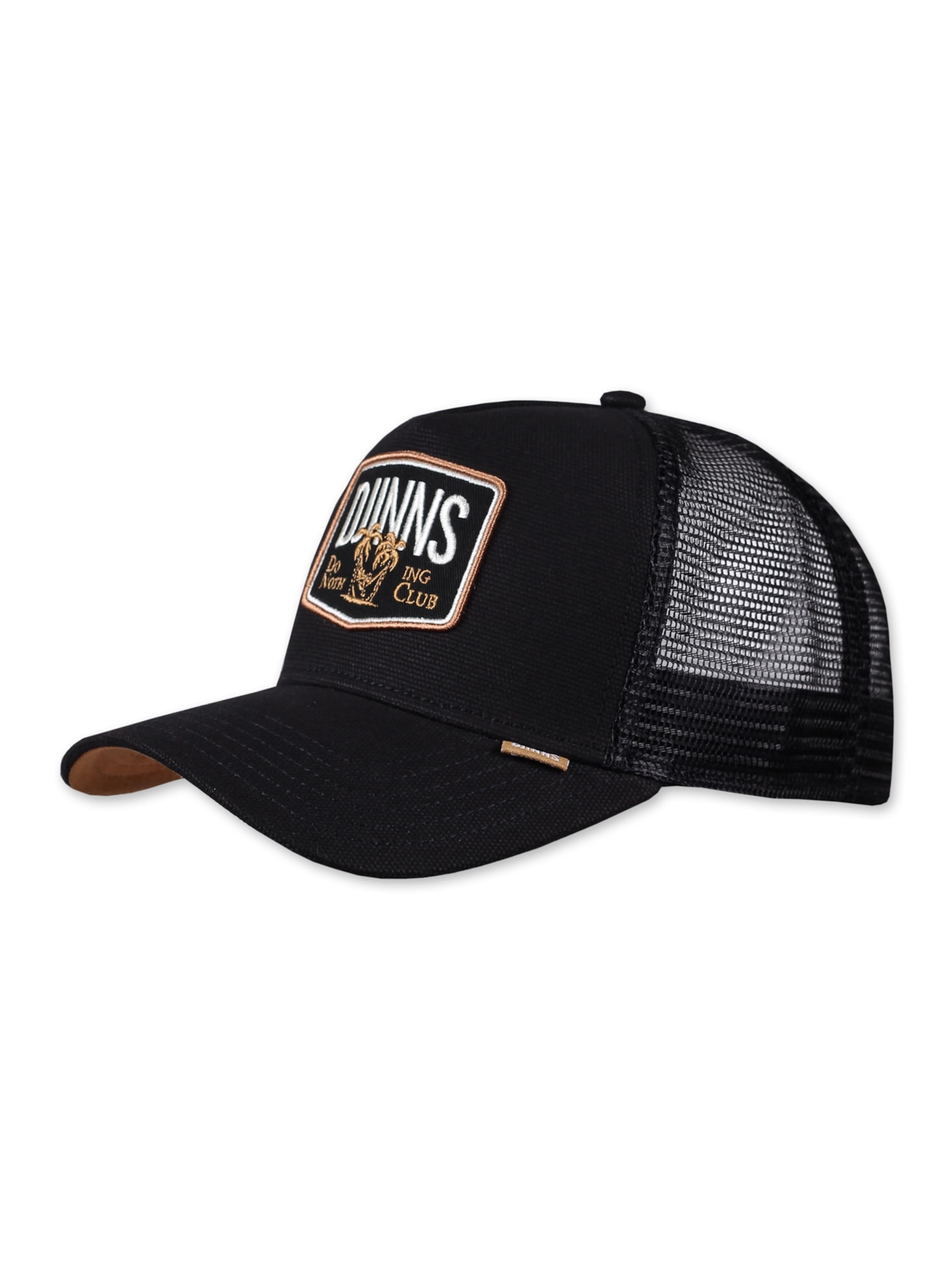 DJINNS Cap 'Nothing Club' in Black: front