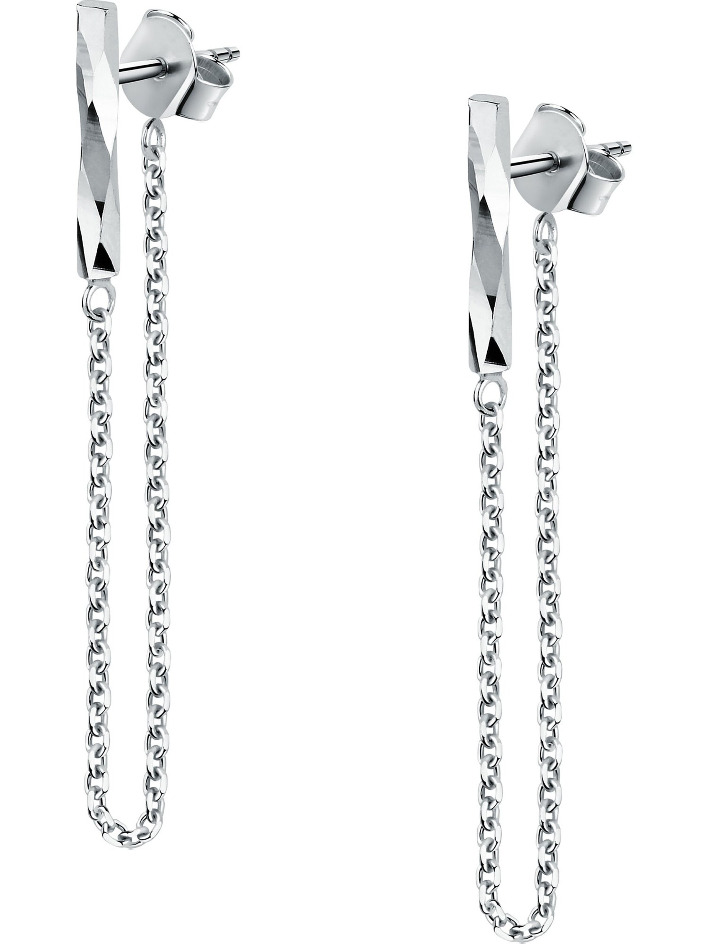 CHRIST Ohrringe in Silber: Vorderseite