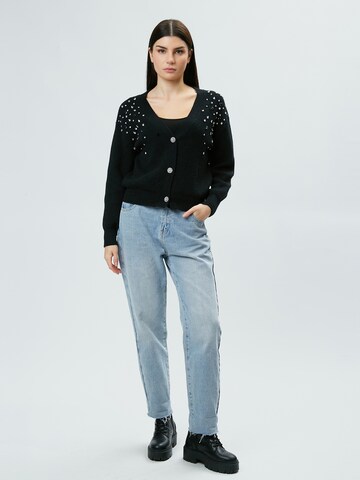 Influencer Knit cardigan in Black