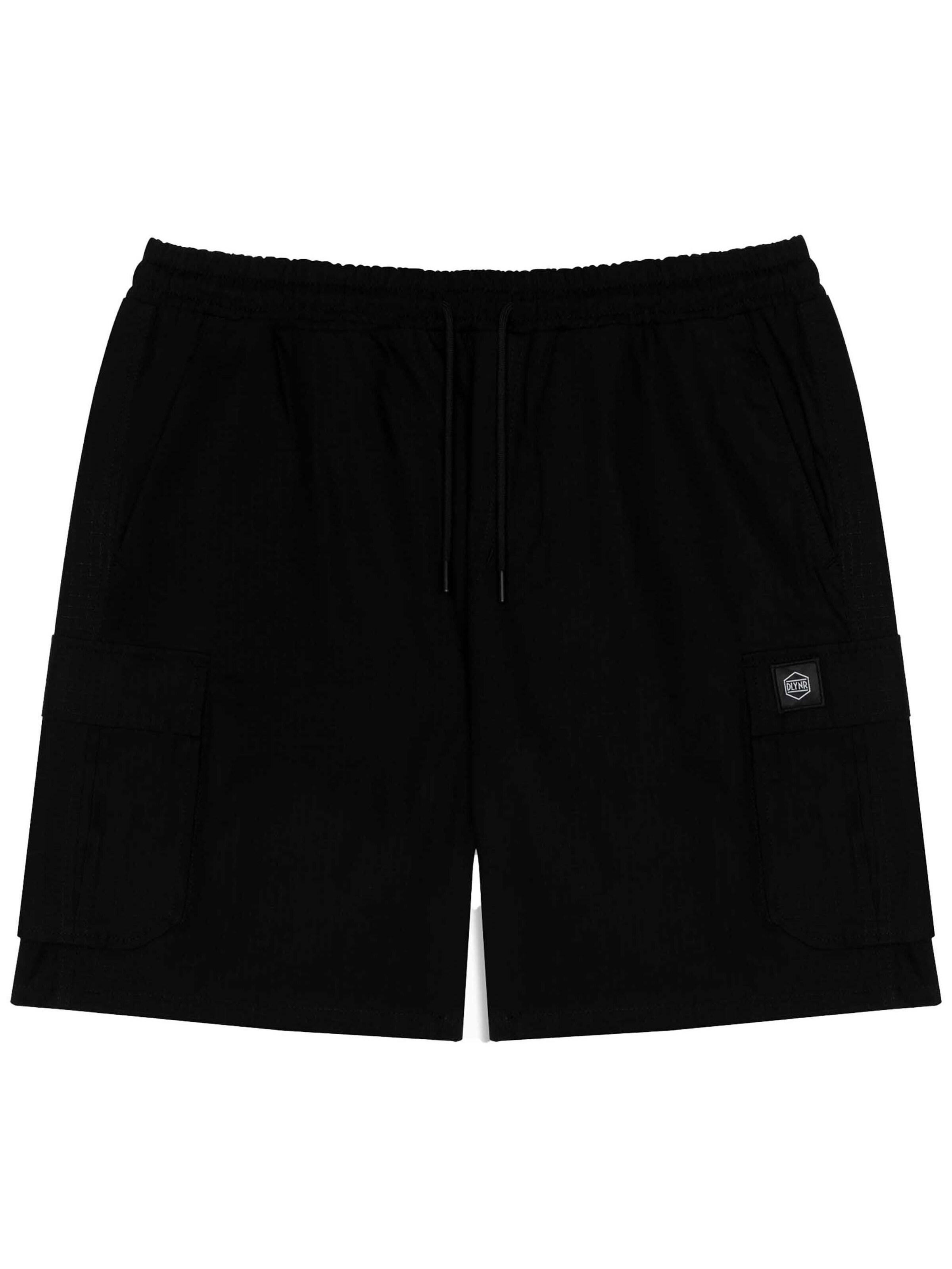 DOLLY NOIRE Regular Broek in Zwart: voorkant