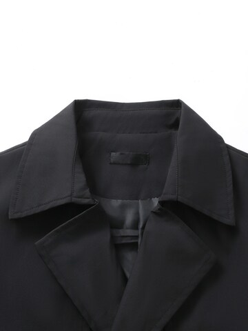 ALLTHEMEN Between-Seasons Coat 'Würde' in Black