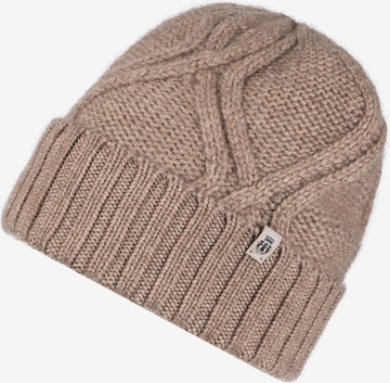 Berretto 'DIAMOND CASHMERE' di Roeckl in beige: frontale