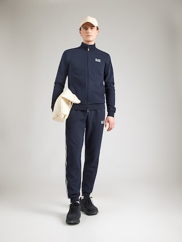 EA7 Emporio Armani Костюм для бега в Синий: спереди