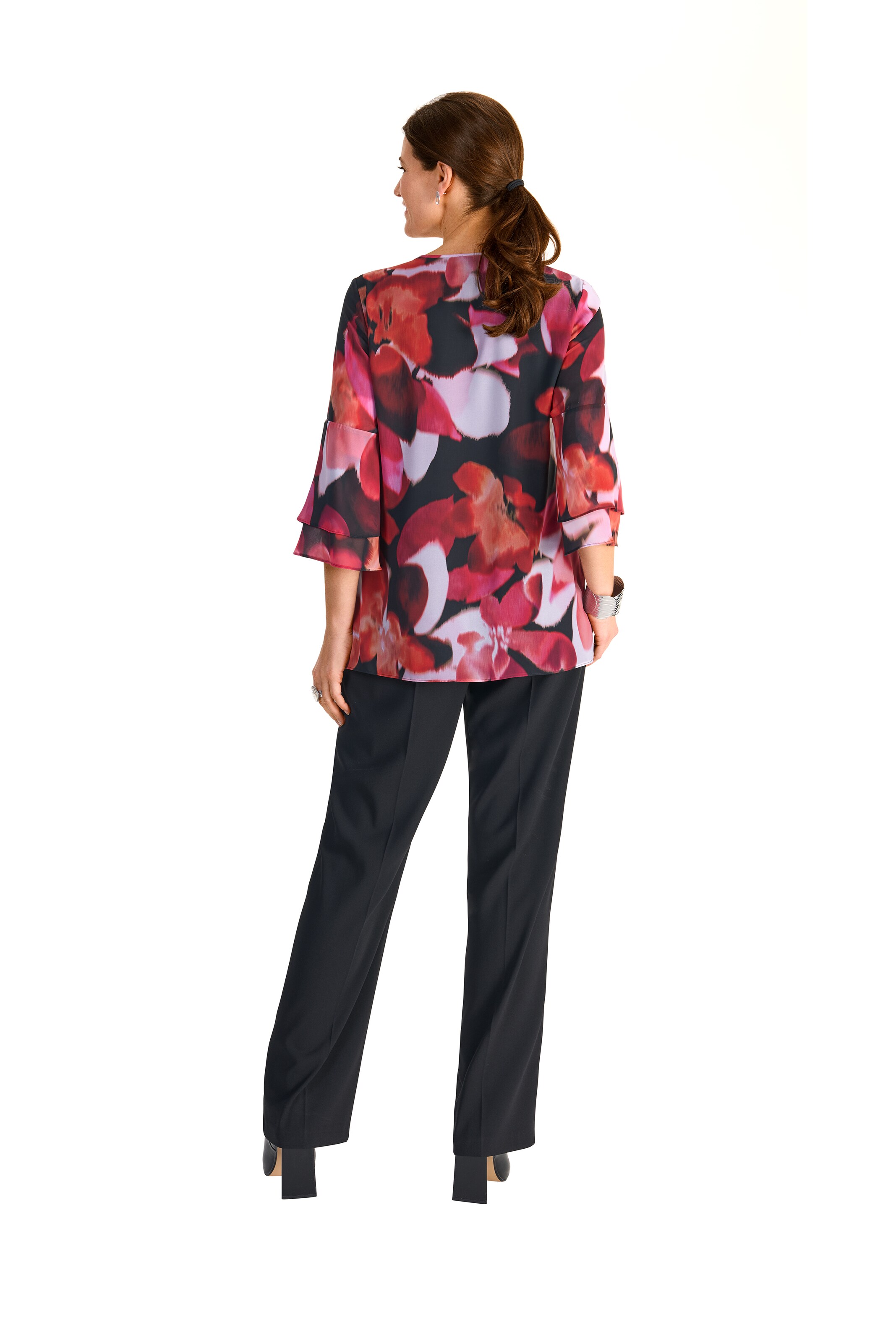 HERMANN LANGE Collection Blouse in Red