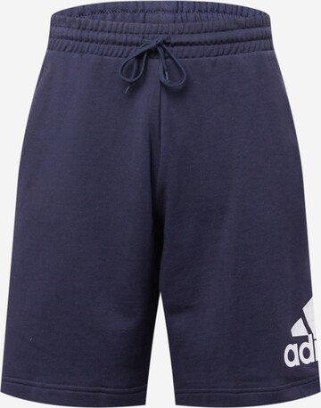 Regular Pantalon de sport 'Essentials' ADIDAS SPORTSWEAR en bleu : devant