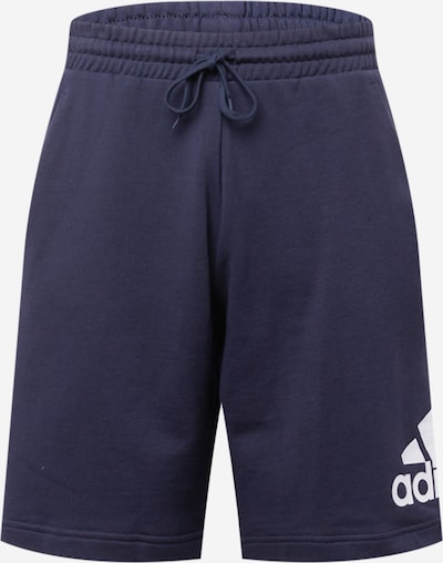 ADIDAS SPORTSWEAR Pantalón deportivo 'Essentials' en azul / blanco, Vista del producto