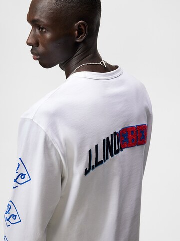 T-Shirt 'Camilo' J.Lindeberg en blanc