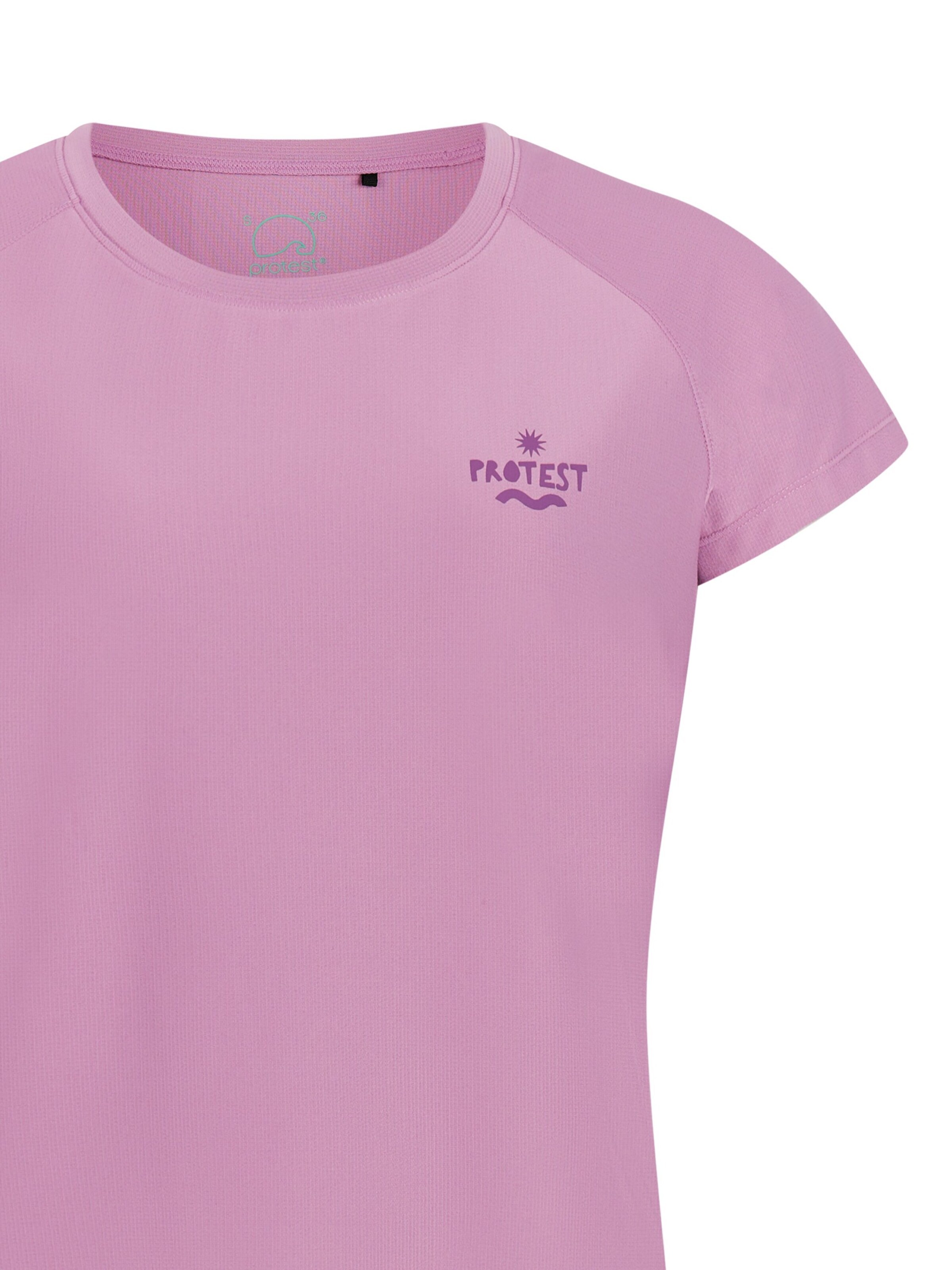 PROTEST Performance Shirt 'PRTCal' in Purple