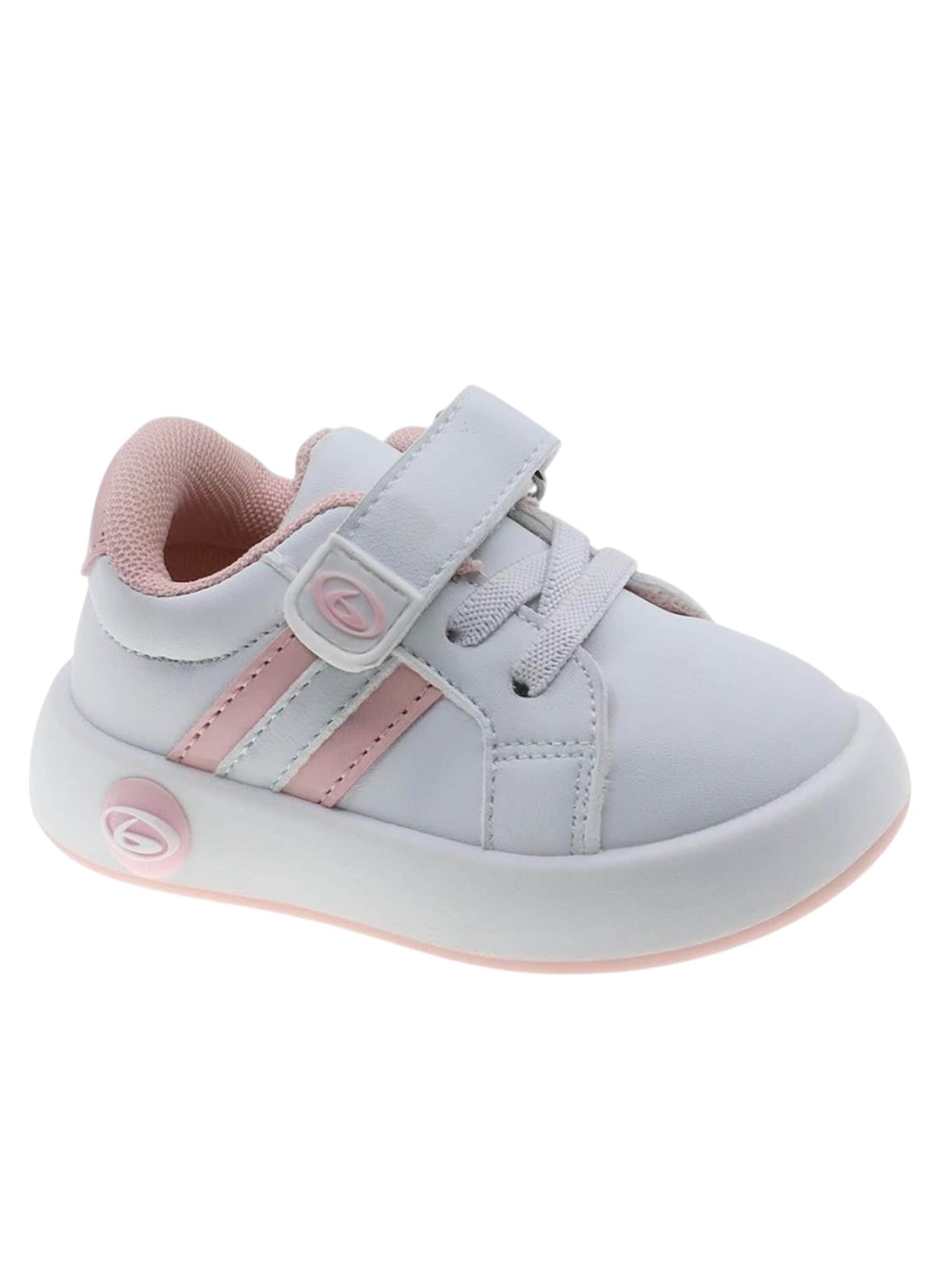 Scarpina primi passi 'Casual Shoe' di Beppi in bianco: frontale