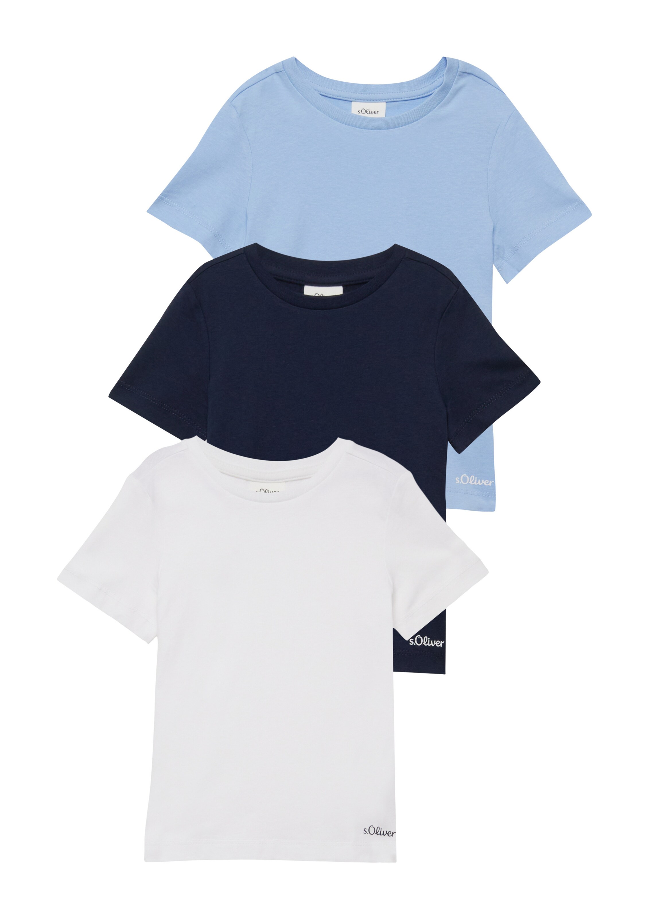 s.Oliver Junior T-Shirt in Blau: Vorderseite