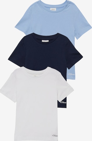 s.Oliver Junior T-Shirt in Blau: Vorderseite