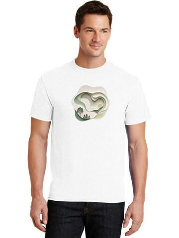 HUSKSWARE Shirt‌‌ in Weiß: Vorderseite