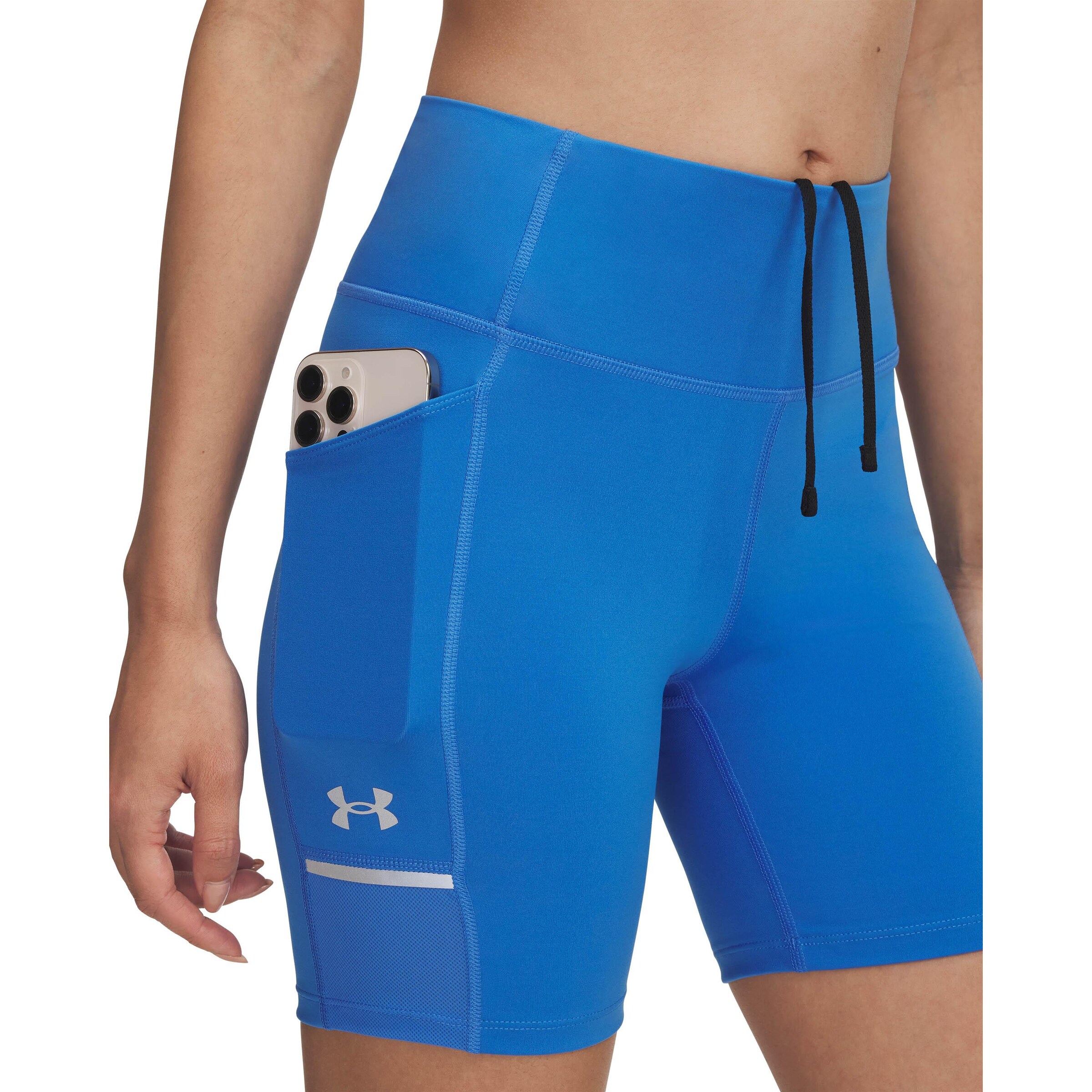UNDER ARMOUR Skinny Workout Pants 'Launch 6' in Blue