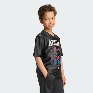 ADIDAS SPORTSWEAR Λειτουργικό μπλουζάκι 'Marvel Spider Man' σε μαύρο: μπροστά