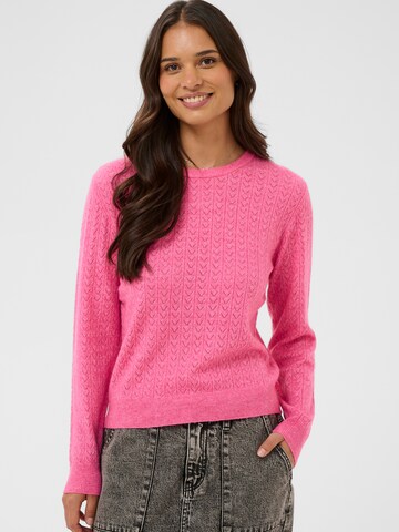 rožinė Kaffe Megztinis 'KALenia': priekis