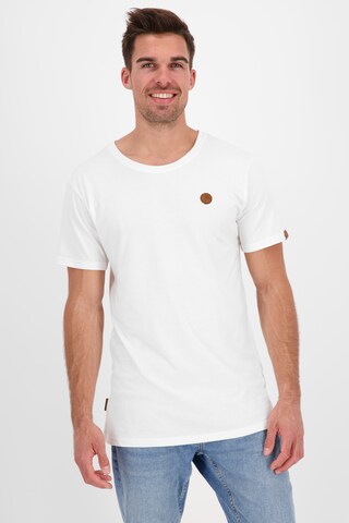 Alife and Kickin Bluser & t-shirts 'MaddoxAK' i hvid: forside