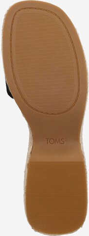 TOMS Σανδάλι σε μαύρο