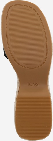 TOMS Sandaal in Zwart