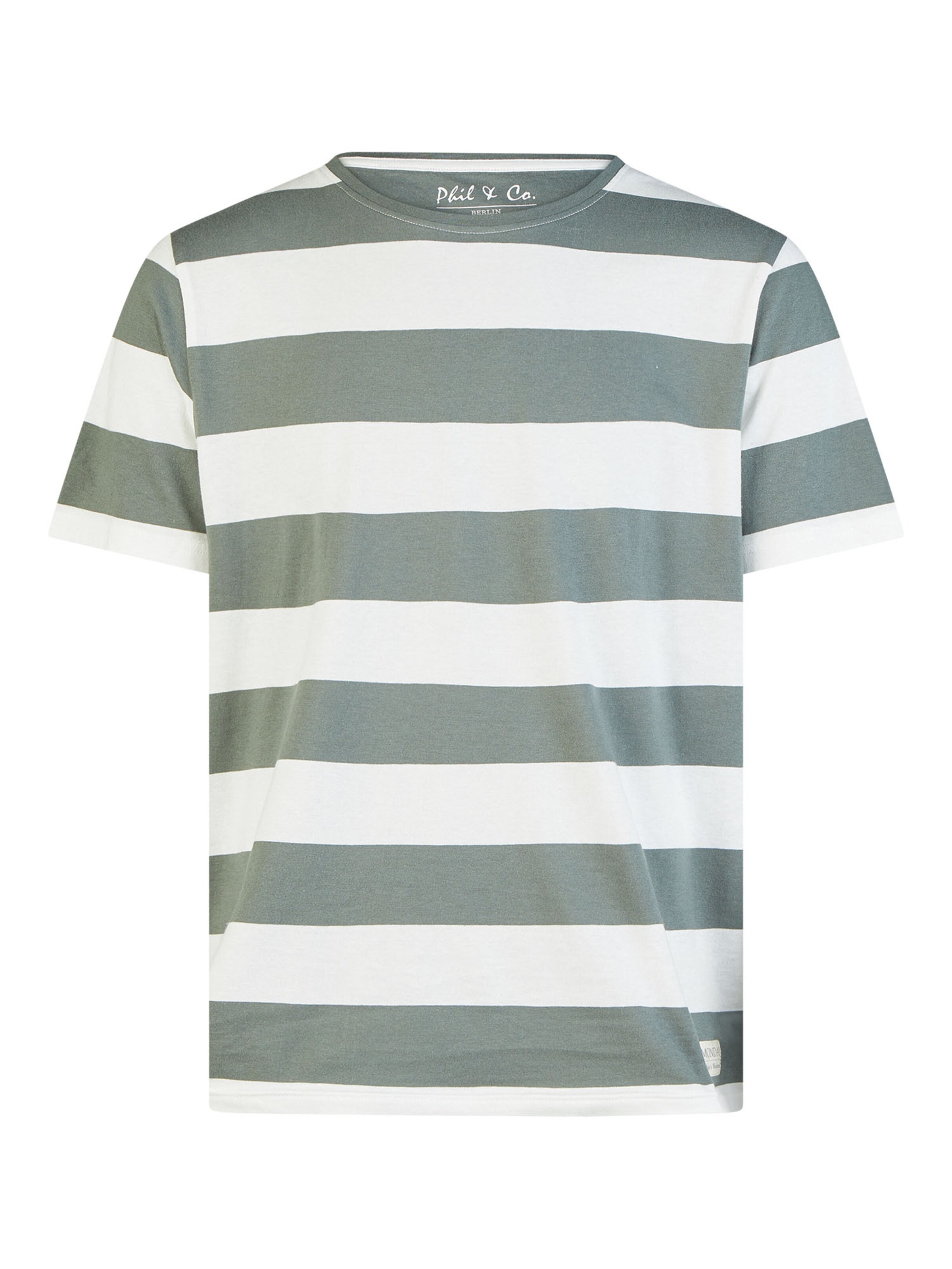 Phil & Co. Berlin Pyjama kort ' Monday ' in Groen