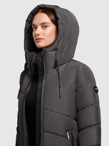 khujo Winter Coat 'Stama' in Grey