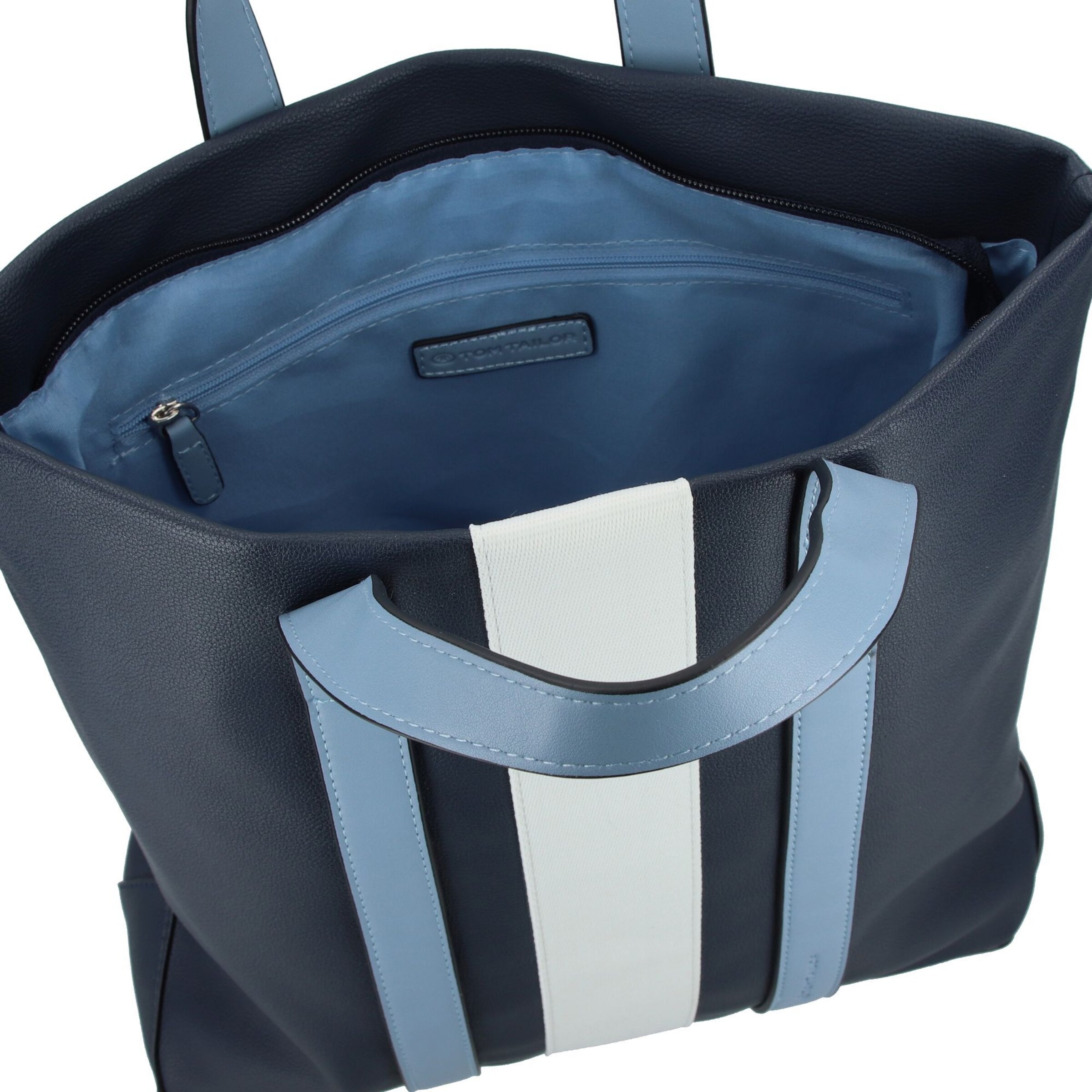 TOM TAILOR Rugzak 'Zena' in Blauw