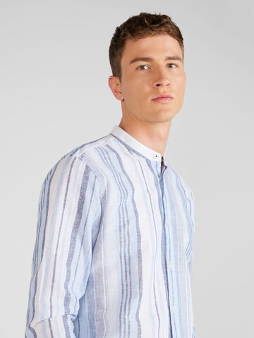 JOOP! Jeans Regular fit Button Up Shirt 'Hedde' in Blue